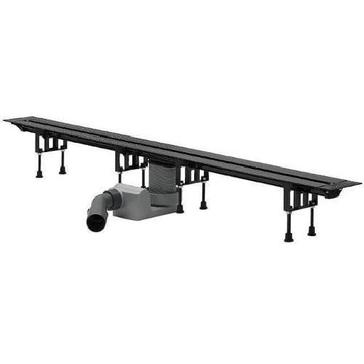 Rigole de douche Advantix Vario h95-150mm, 24-48l/min, l30-120cm, dn40/50mm - Viega